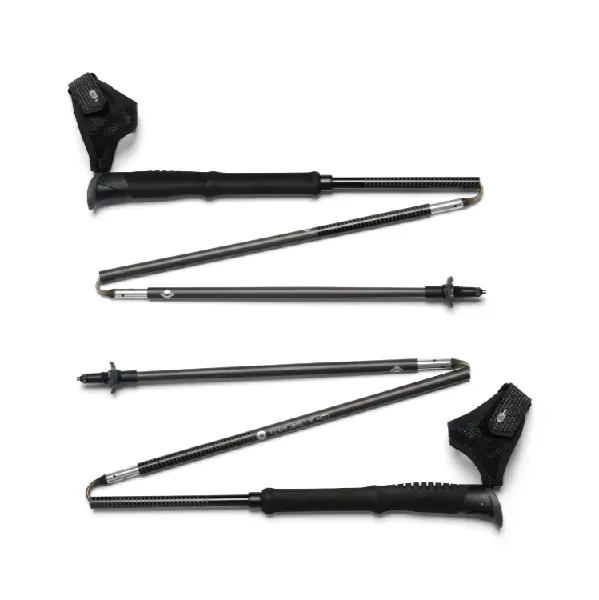 黑钻 2026款 Distance Carbon Z 旗舰超轻折叠碳纤维登山杖